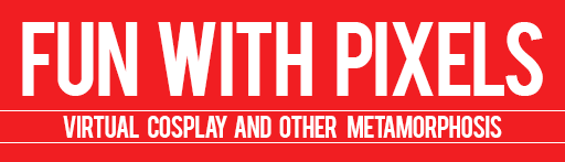 « Fun with Pixels » Cosplay and other Marvel virtual metamorphosis